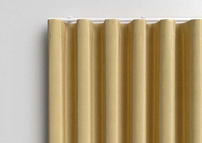 Akoya Faux Silk, Lustre Old Gold - Made to Measure Curtains - Image 13